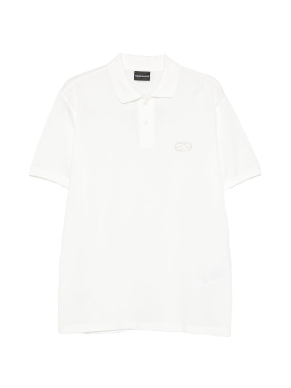 Emporio Armani polo in white