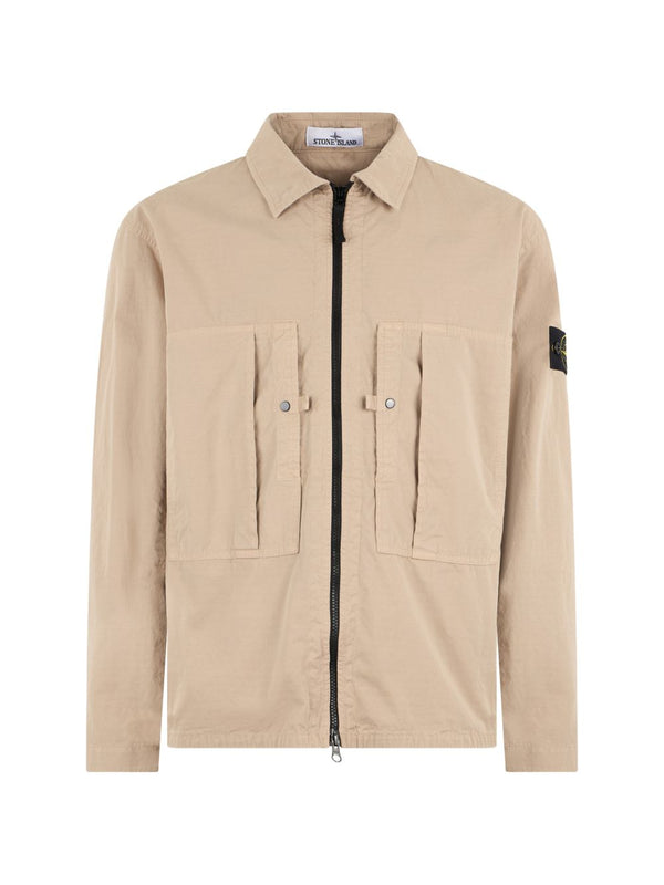 Stone Island overshirt in beige