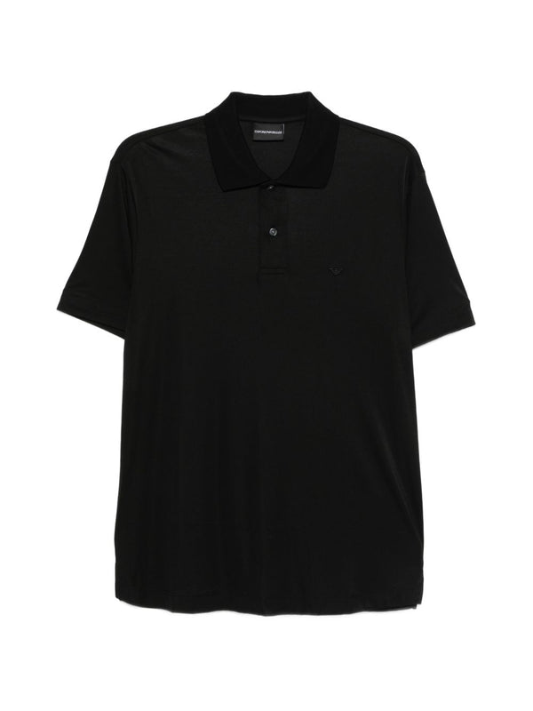 Emporio Armani polo shirt in black