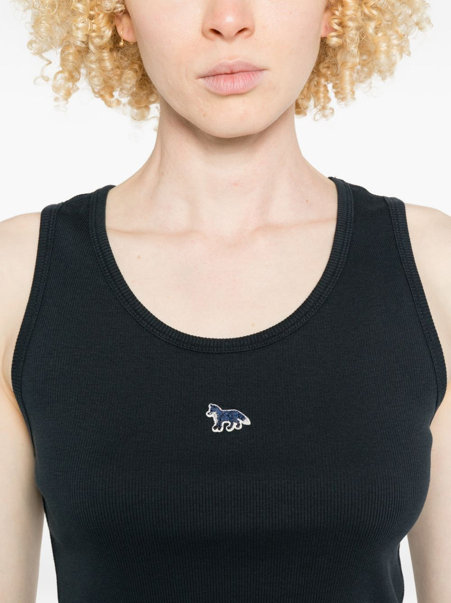 Maison Kitsuné Maison Kitsuné Baby Fox cotton tank top