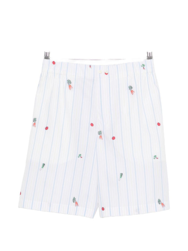JACQUEMUS short trousers in white