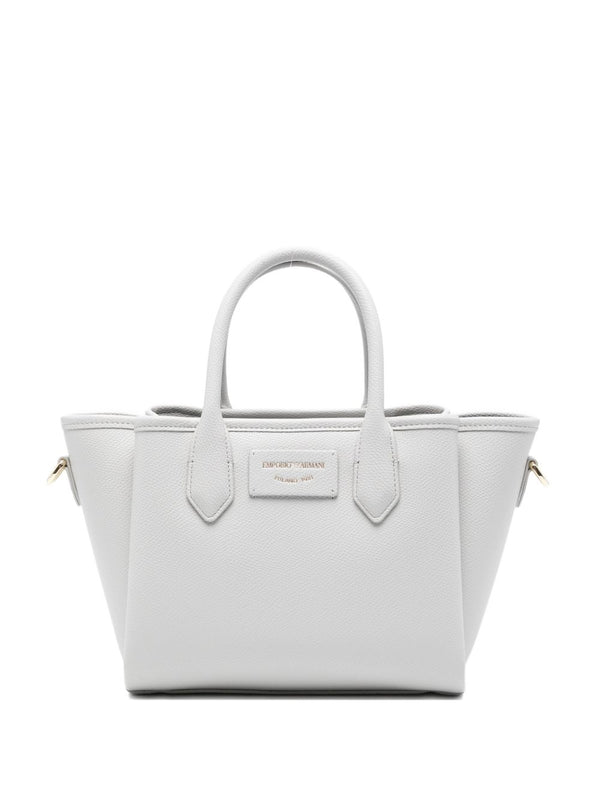 Emporio Armani tote bag in white