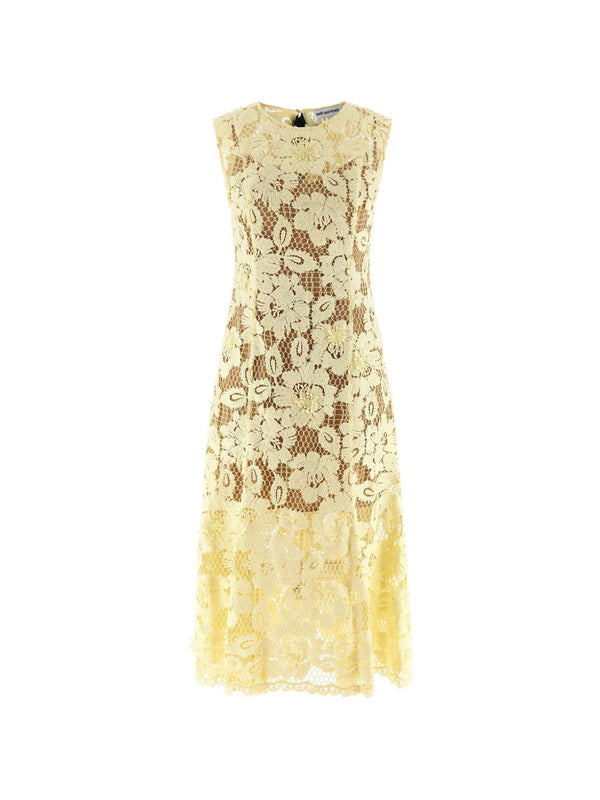 Self-Portrait dress in yellow