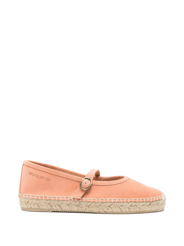 Woolrich espadrille flat in pink