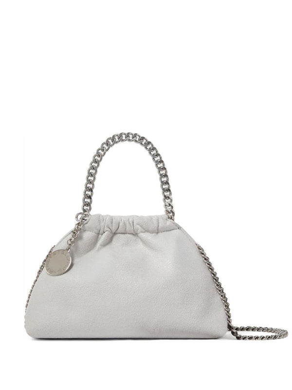 Stella McCartney Leather mini bag in grey
