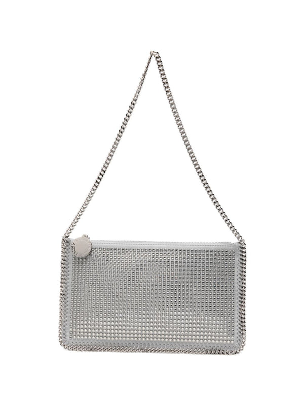 حقيبة كلاتش Stella McCartney Falabella — فضي