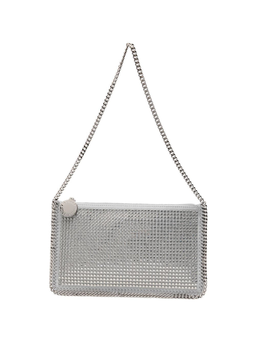 Stella McCartney Falabella Clutch — Silver