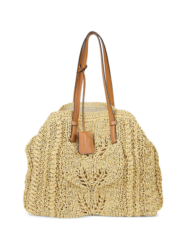 Ermanno Scervino tote bag in yellow