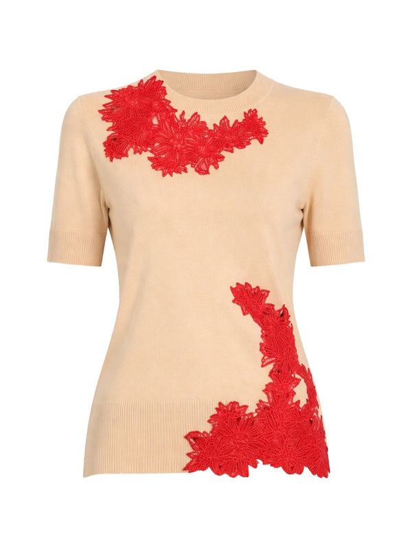 Ermanno Scervino sweater in beige