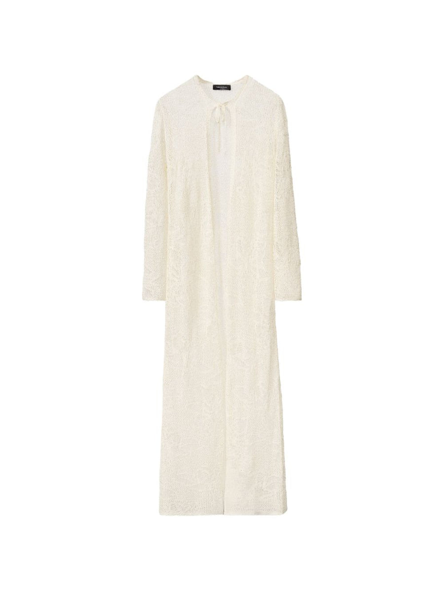 Fabiana Filippi Crochet long cardigan