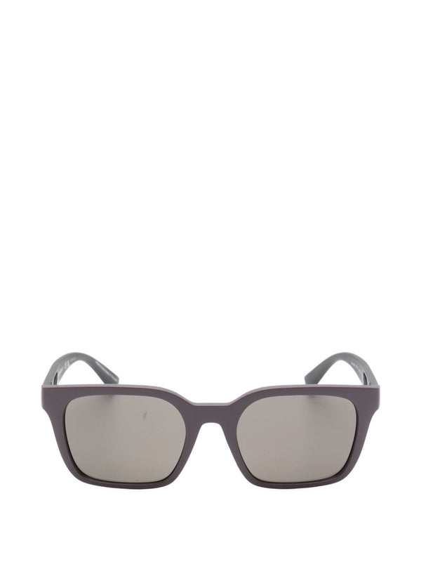 Emporio Armani Tinted-Lens Sunglasses — Burgundy