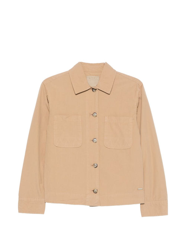 Woolrich overshirt in beige