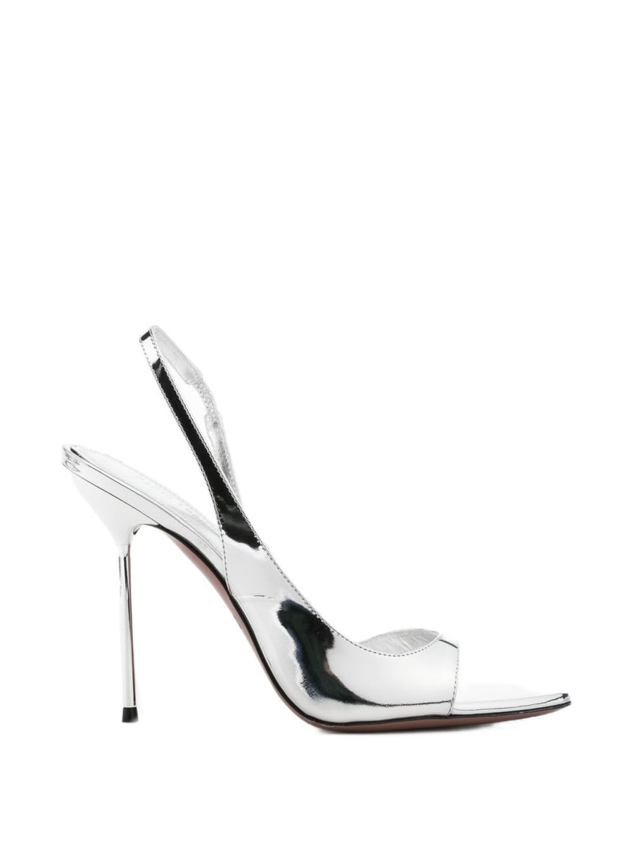 Paris Texas Lidia Slingback Heel — White