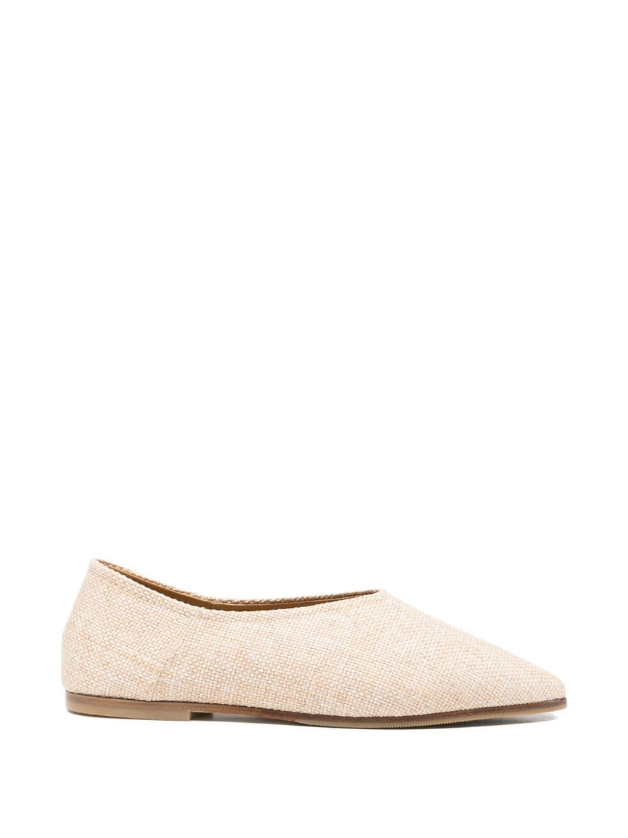 BABU' MILANO Dune Ballet Flat — Beige