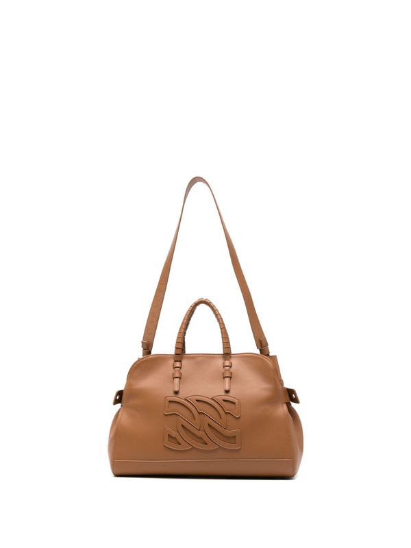 Casadei tote bag in cognac