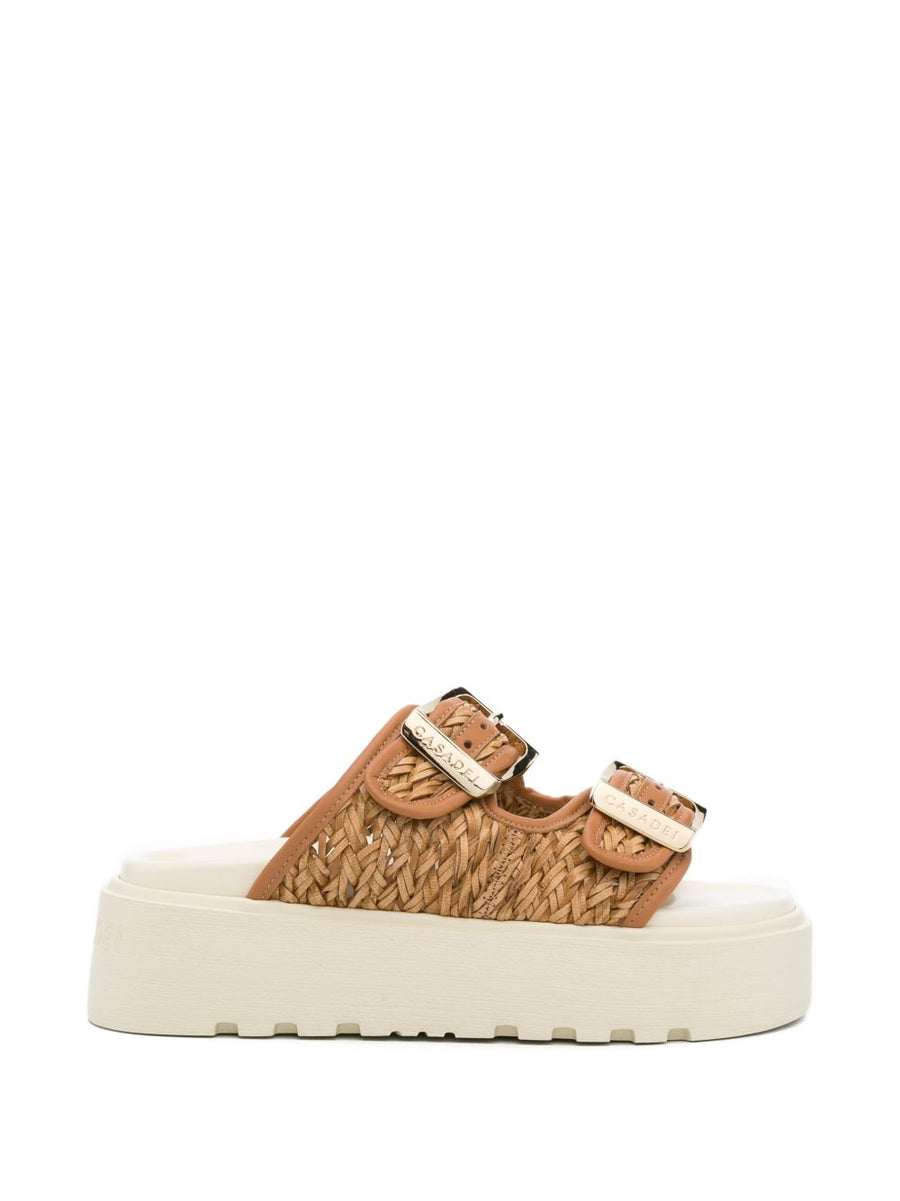 Casadei Birky Suncity Sandal — Brown