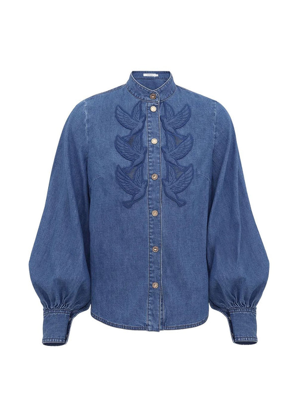 Zimmermann shirt in blue