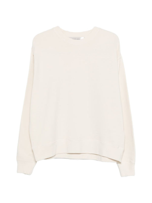 سويت شيرت Golden Goose الرقبة قطن — أبيض