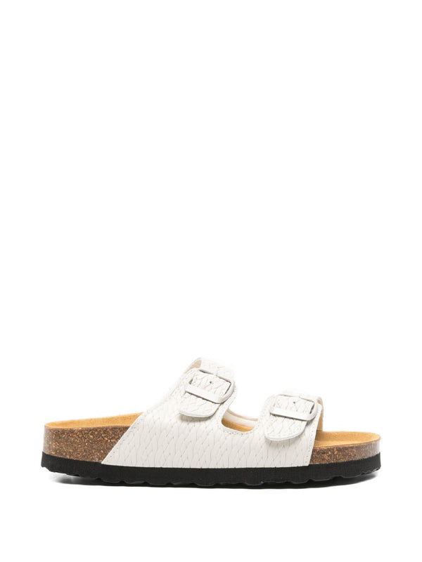 Woolrich Leather sandals in white