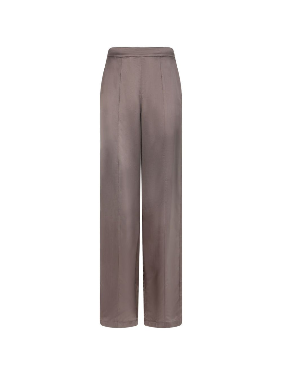 Emporio Armani Fluid Trousers — Taupe