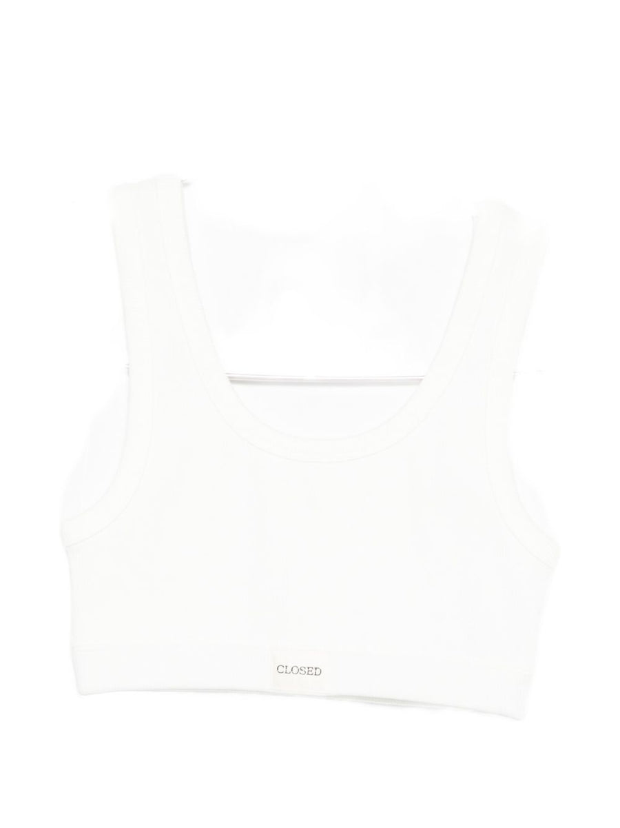 Closed Cotton bralette bra