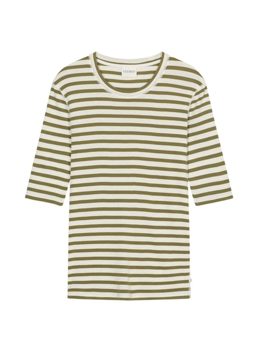 Closed Striped cotton blend sweater