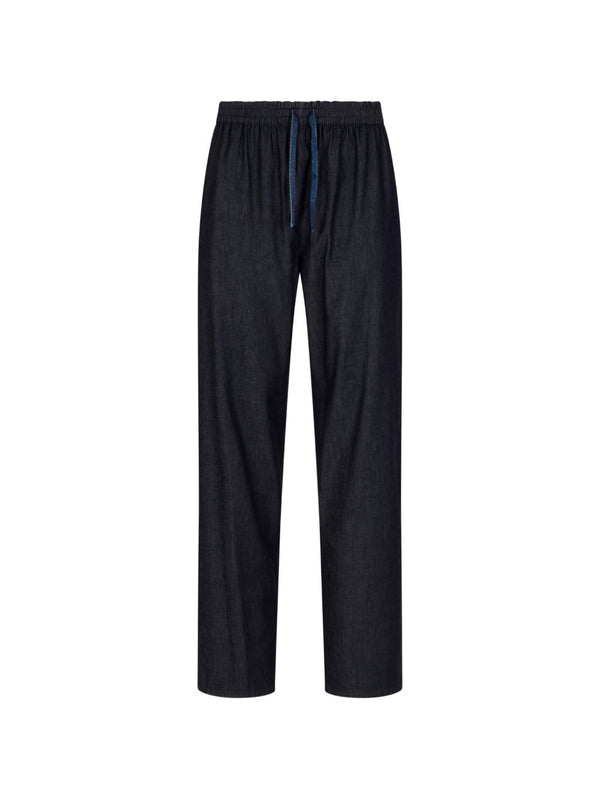Emporio Armani Denim cotton trousers