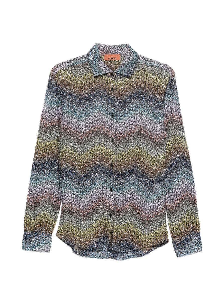 Missoni Zig zag print shirt