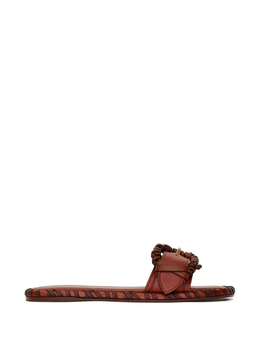 Zimmermann sandal in cognac