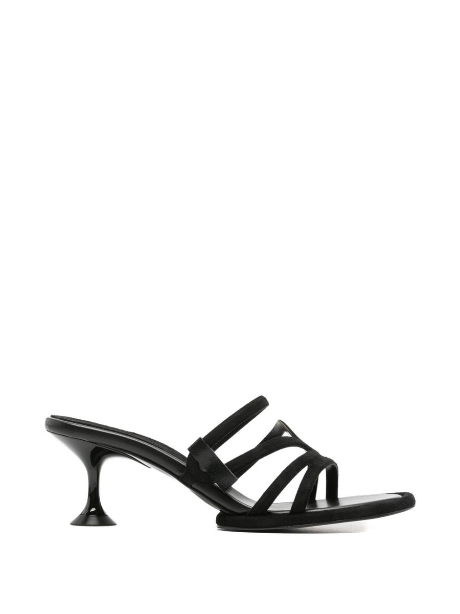 Sergio Rossi heel sandal in black