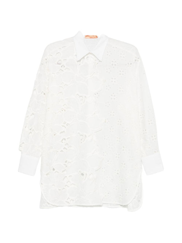 Ermanno Scervino shirt in white