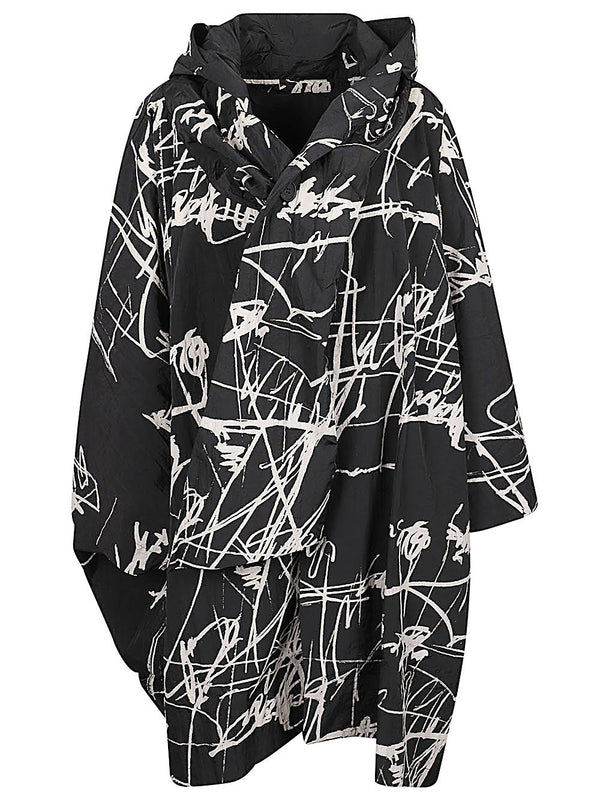 MOYURU coat in black