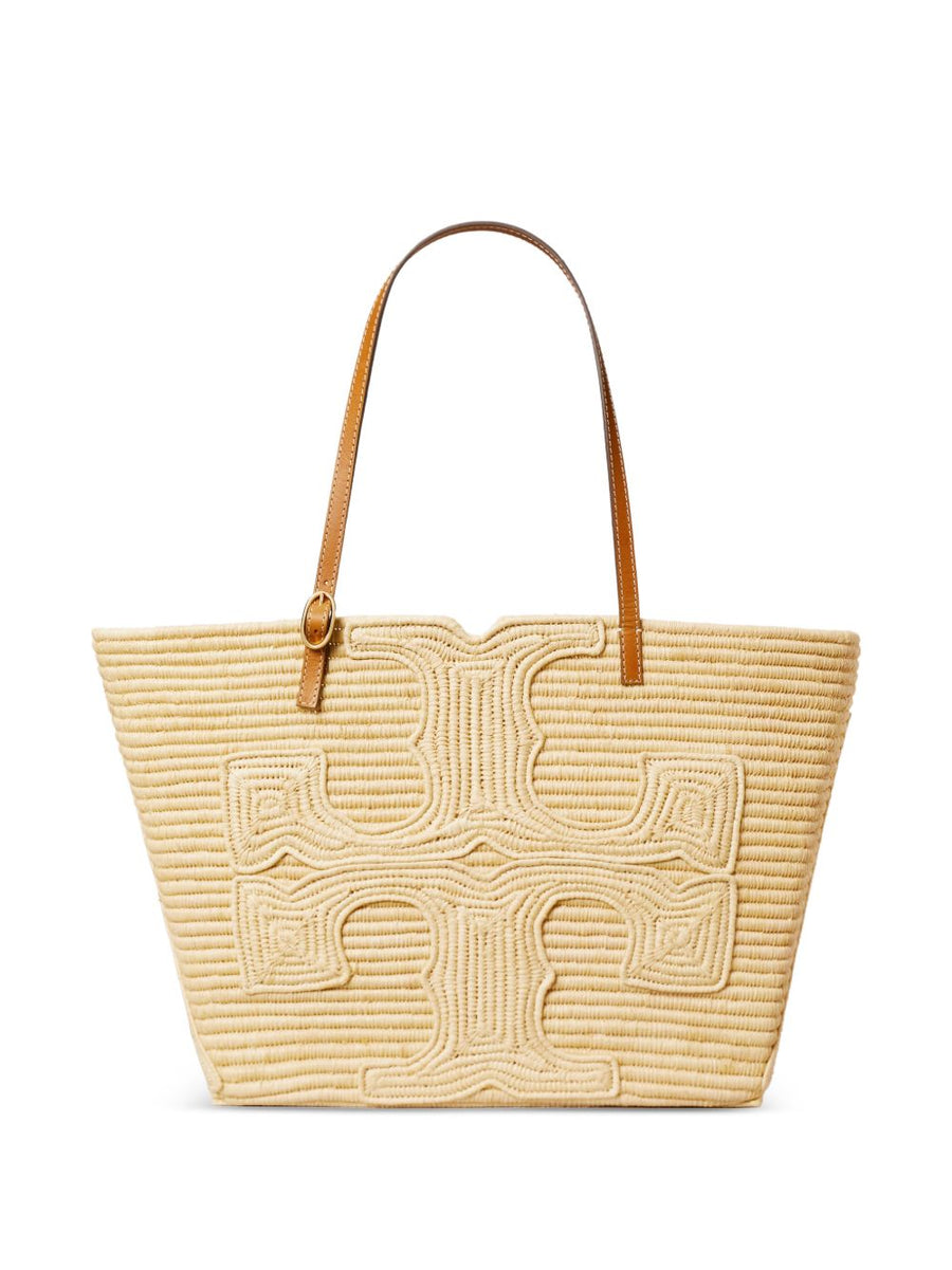 Tory Burch Ella Large Straw Tote