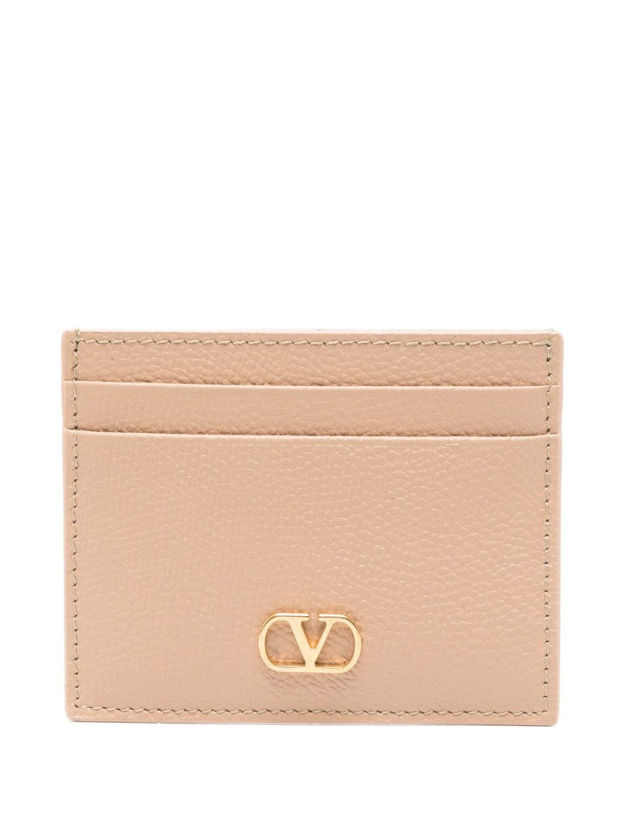 Valentino Garavani Card Case — beige