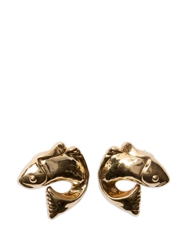 JACQUEMUS RESORT earrings in gold