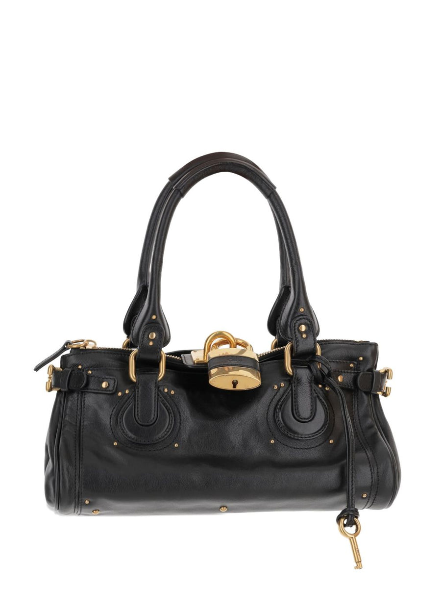 Chloé Paddington Shoulder Bag — Black