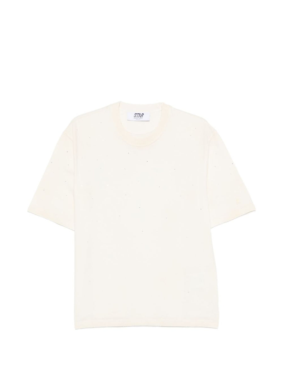 Golden Goose Cotton Jersey T-Shirt — White