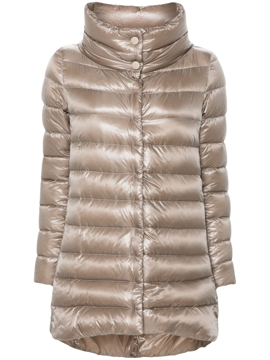 HERNO Amelia Down Jacket — Beige