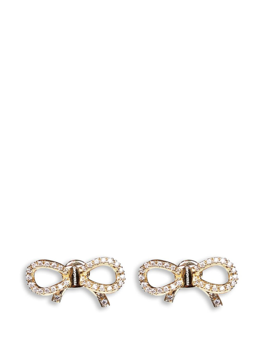 Ferragamo Bijoux Earrings — Gold