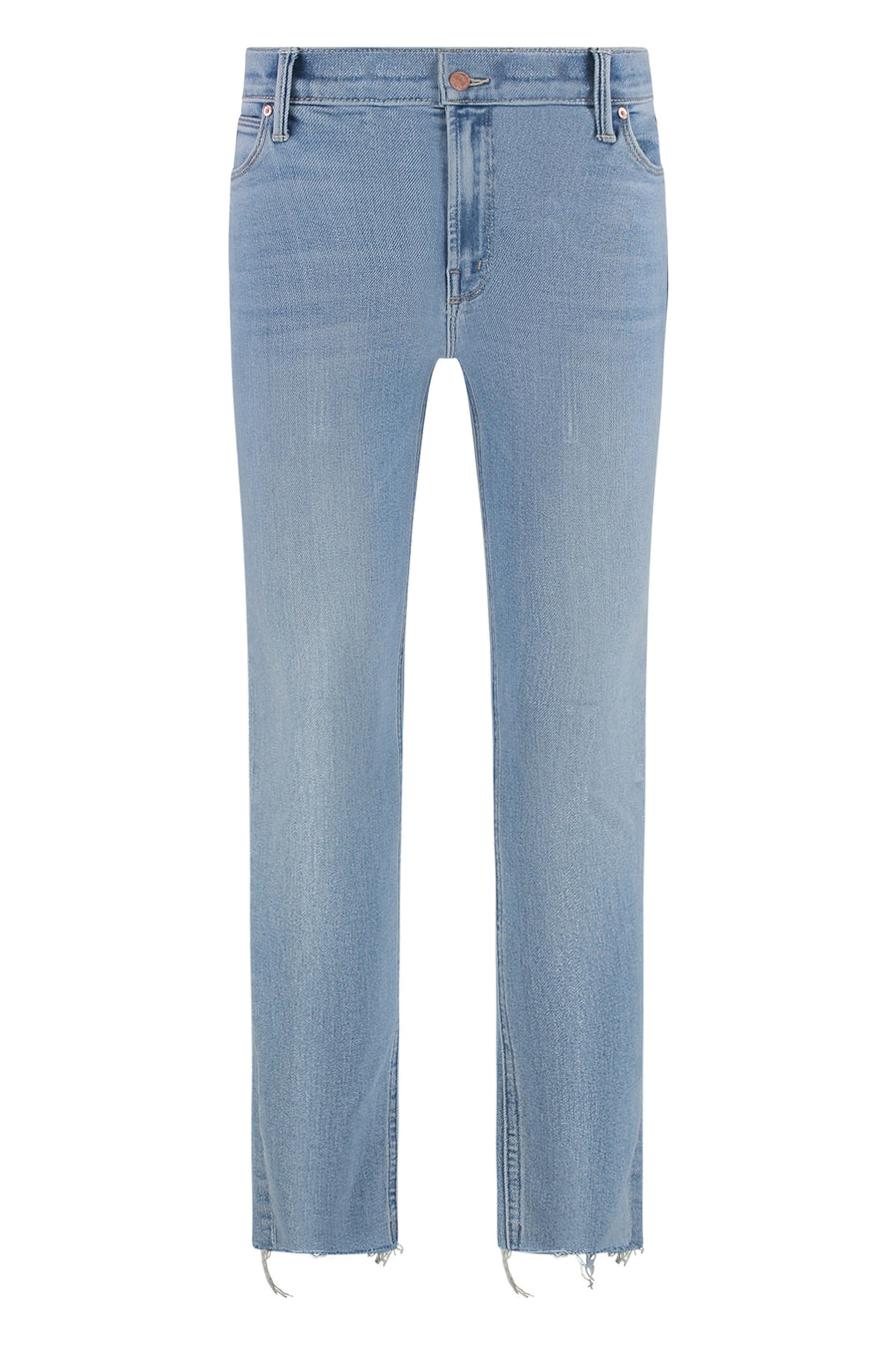 Straight-Leg Jeans Dazzler Ankle Fray, Blessing Disguise In Cotton