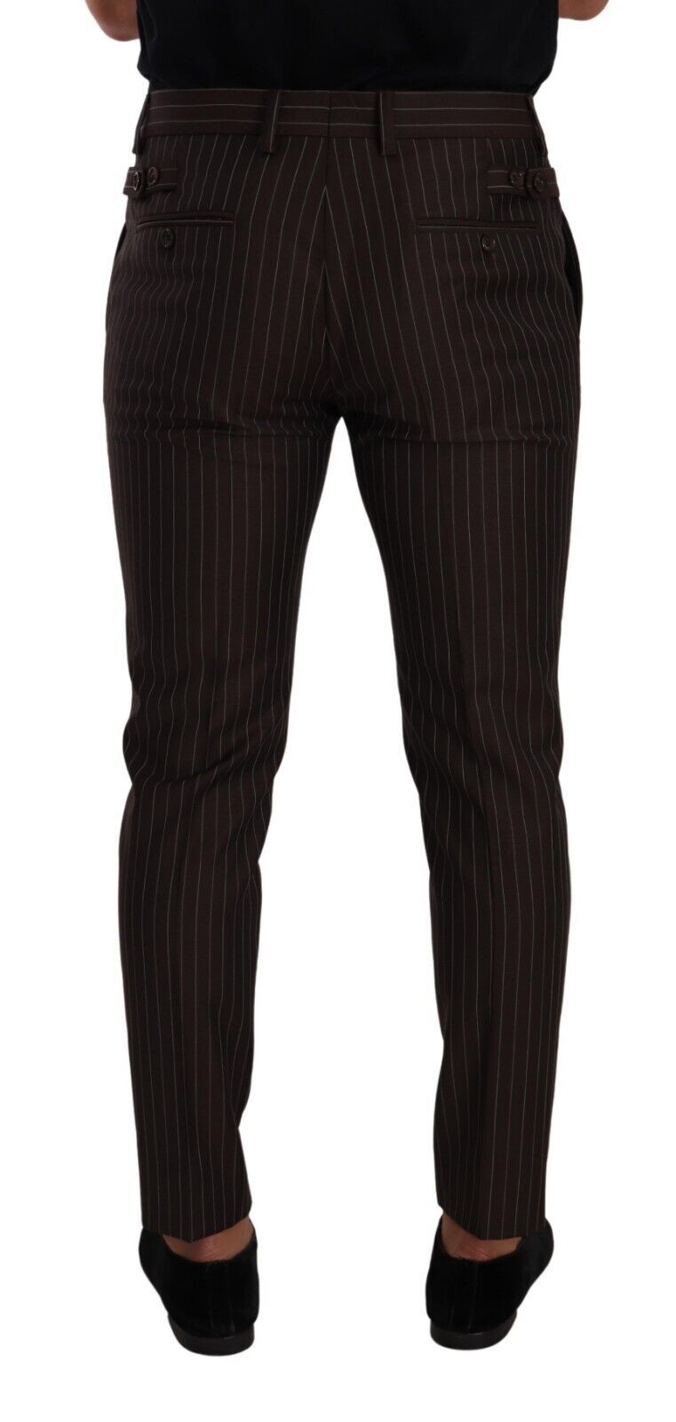 Dolce & Gabbana 98% Virgin Wool trousers in brown