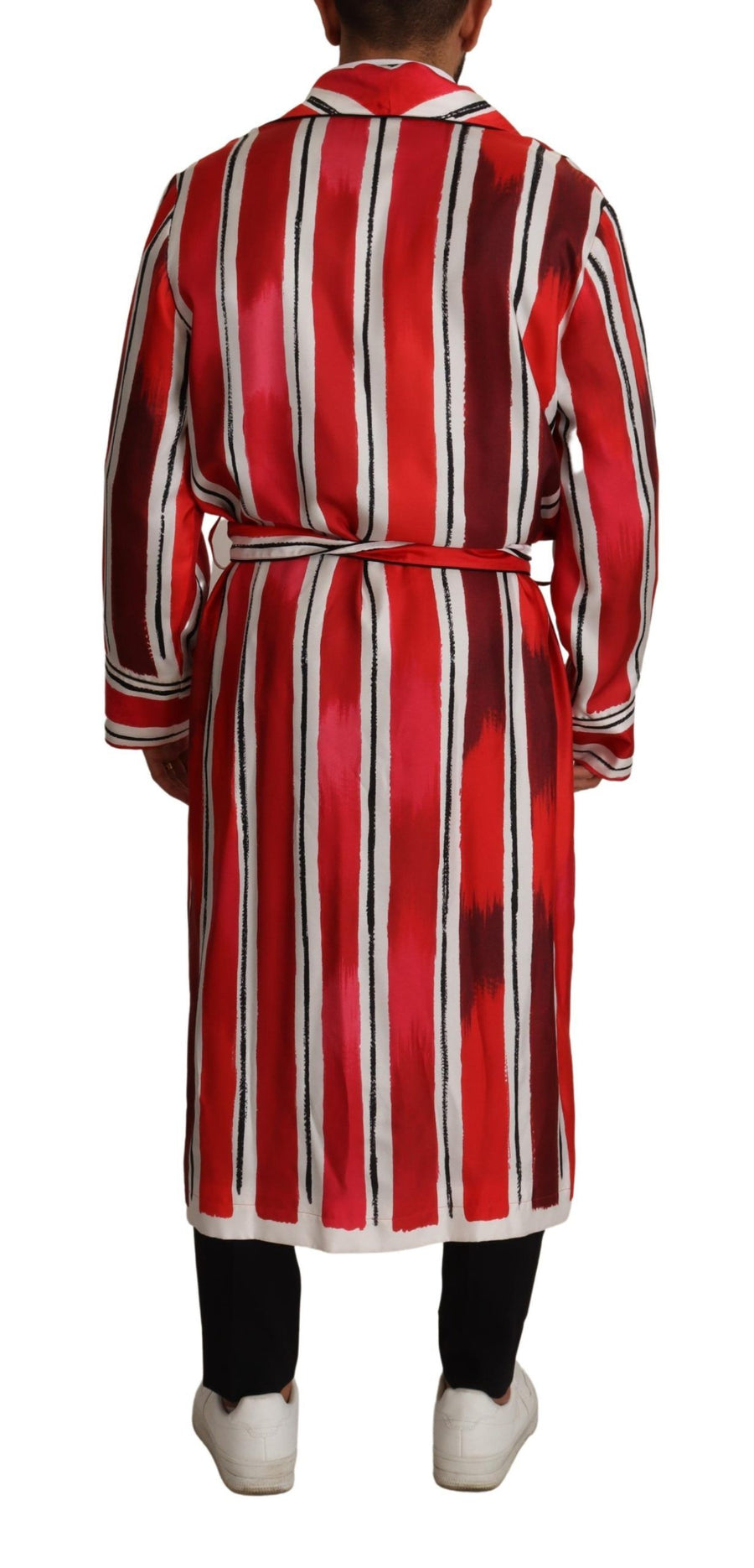 Dolce & Gabbana 100% Silk robe in red