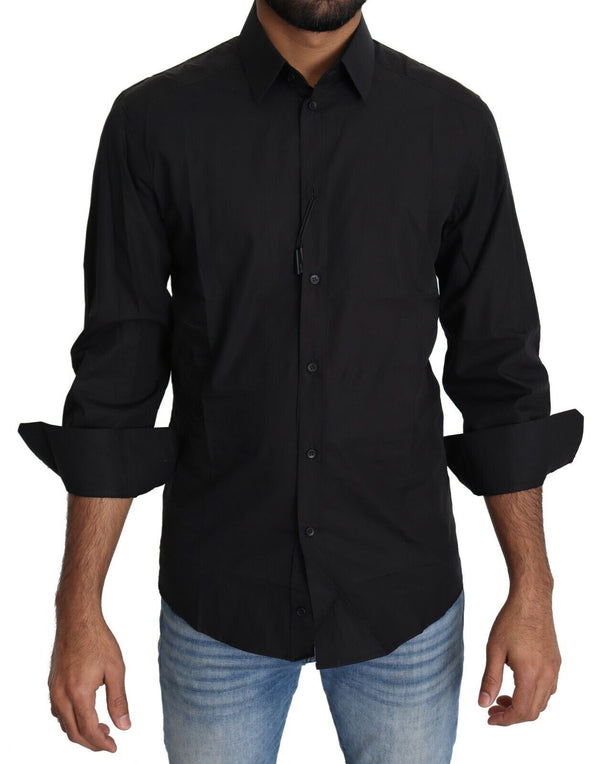 Dolce & Gabbana 100% Cotton shirt in black