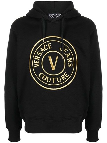 Versace Jeans 100% Cotton hoodie in black