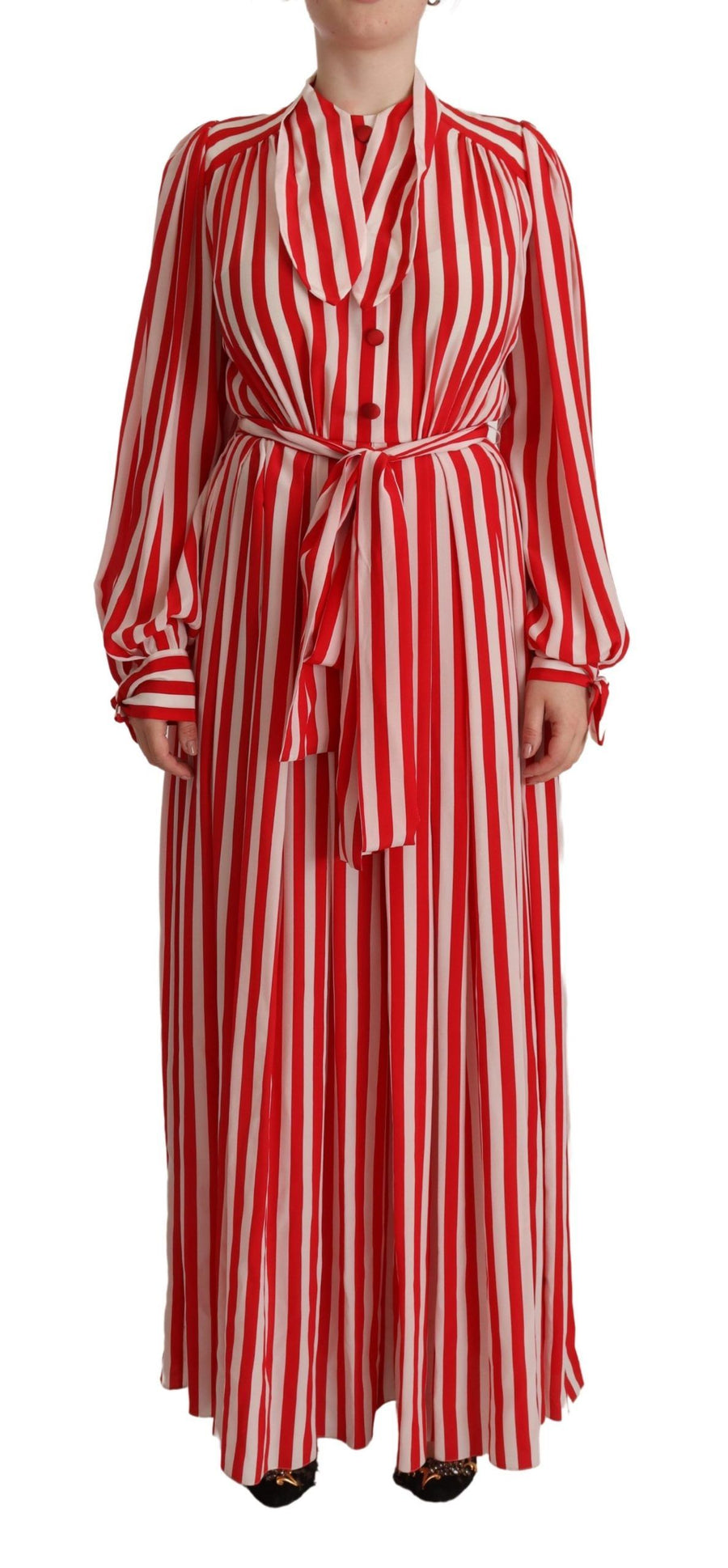 Dolce & Gabbana 100% Silk dress in red
