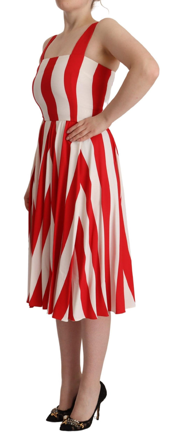 Dolce & Gabbana 97% Viscose dress in red