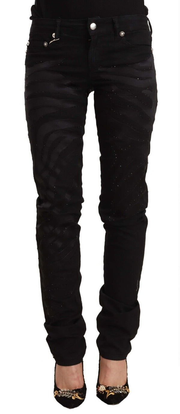 Just Cavalli 98% Cotton 2% Elastane jeans in black
