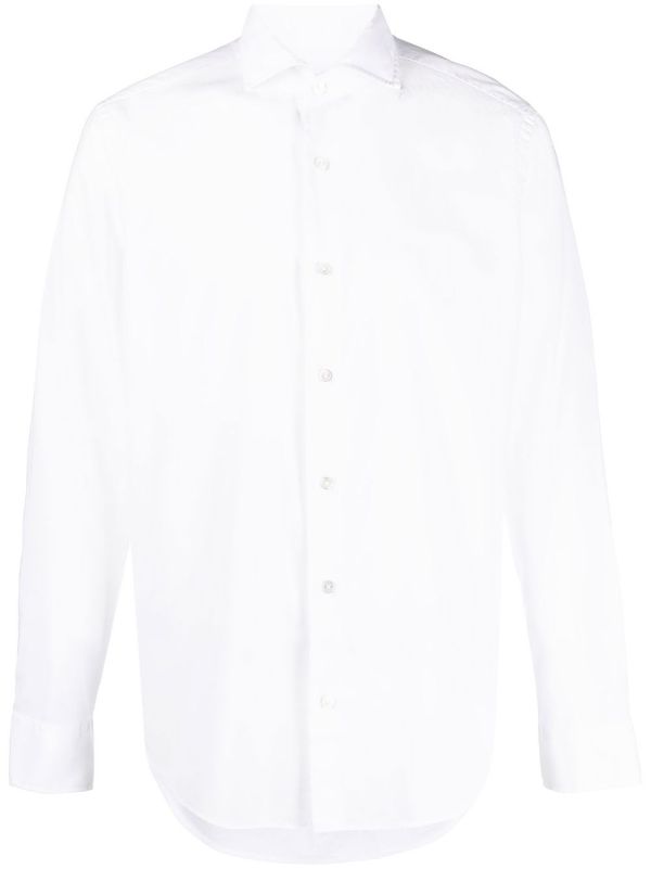 Fedeli Cotton 95% shirt in white