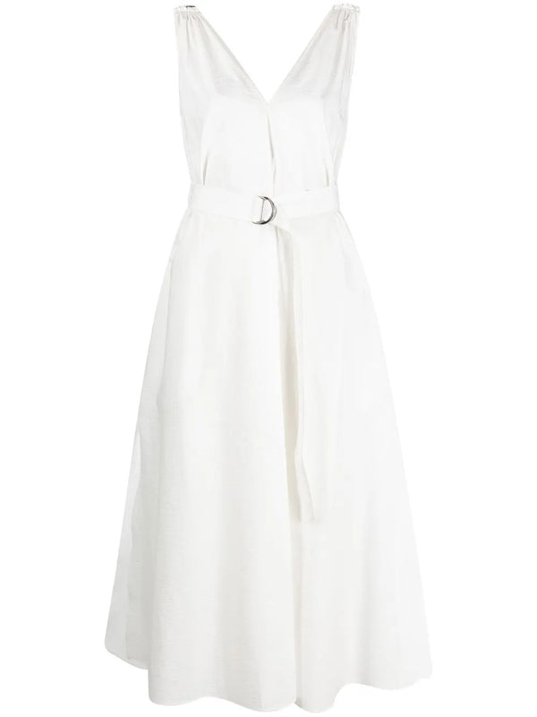 Brunello Cucinelli Outer: Cotton 75% dress in white