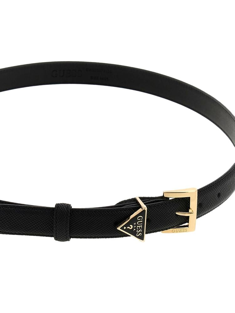 Guess 100% Polyester belt in black